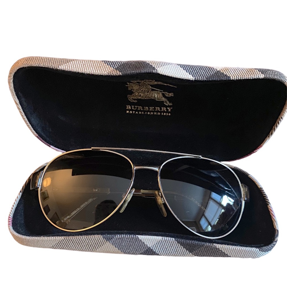 BURBERRY Aviator Sunglasses